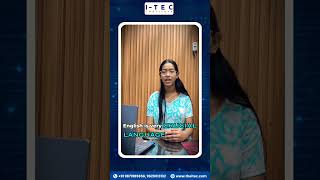 From Zero Confidence to Fluent English 🔥 | My I-TEC Institute Journey ✨ #englishspeaking #english