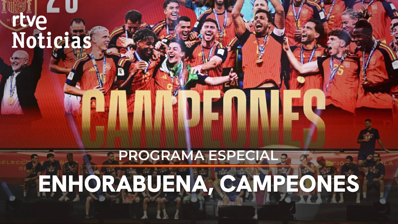 ⁣Mundial 2026 | Programa especial en RTVE con las celebraciones de La Roja | RTVE Noticias