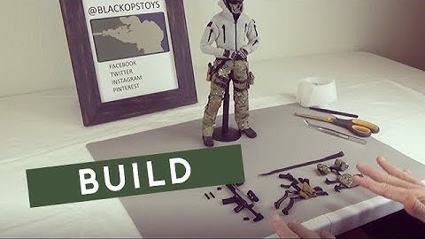 Building the 1/6 scale February Raffle action figure - Part 2