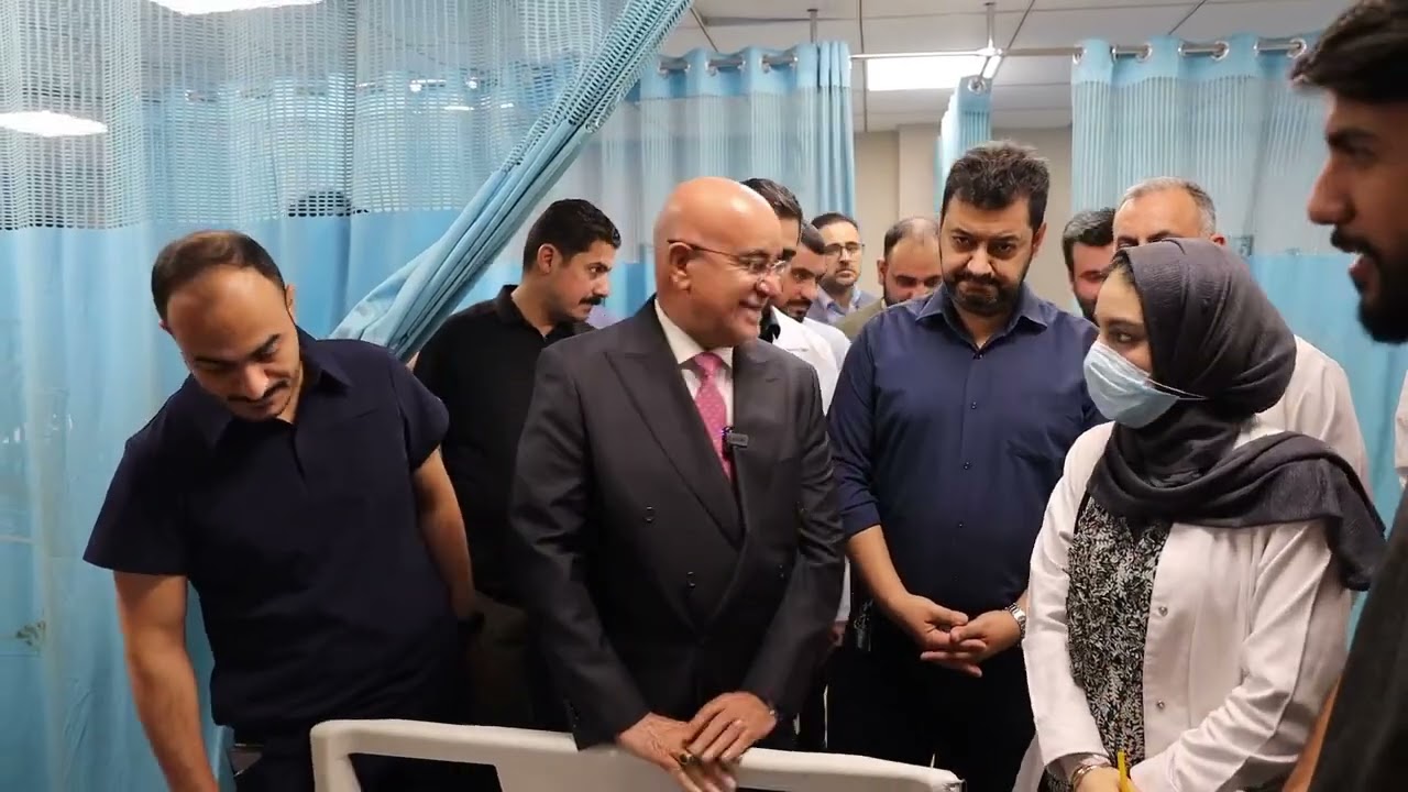 بالفيديو/ وزير الصحة يتفقد الخدمات الصحية المقدمة في مستشفى اليرموك أثناء يوم الانتخابات