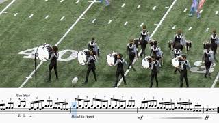 Blue Knights 2021 Bass Feature Transcribed