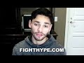 RYAN GARCIA OPENS UP ON CANELO & DE LA HOYA DYNAMIC; CANDID ON "CAN'T BE WORRYING" RELATIONSHIP