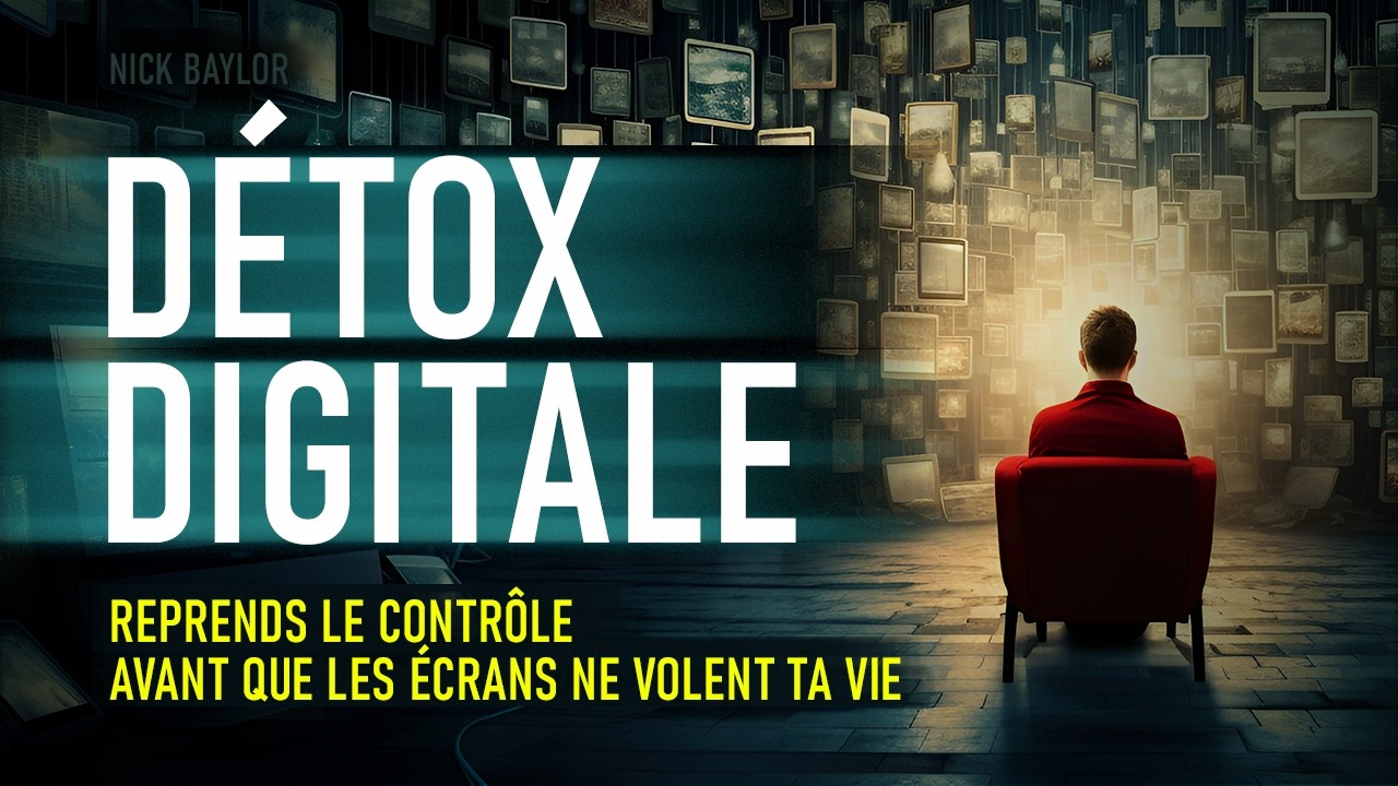Détox digitale. Reprends le contrôle avant que les écrans ne volent ta vie. Nick Baylor. Livre audio