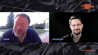 Ai Weiwei in conversation with Edward Snowden