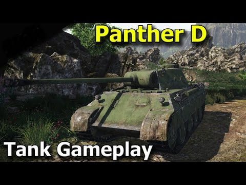 War Thunder танковый смотр.  Pz.Kpfw  V Ausf D «Пантера»
