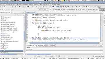 OpenCV Using C++ Lesson 36: Flood Fill An Image Using A Mask (Arabic Version)