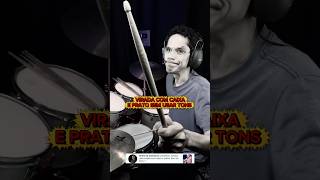 aprenda uma virada com CAIXA E PRATO SEM TONS pra usar hoje 🥁