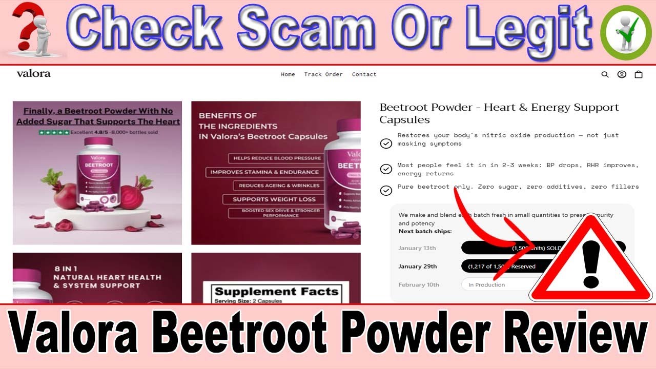 Valora Beetroot Powder Review ⚠️ Heart Support or Overhyped Supplement? Truth Revealed!