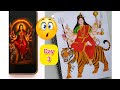 Durga Maa Drawing ✨ Maa Chandraghanta Drawing | How to Draw Maa Durga Step by Step