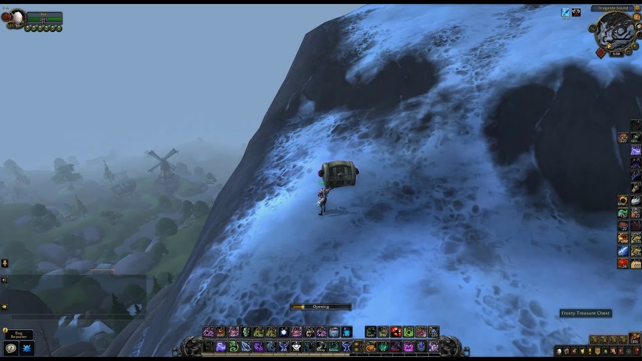 Frosty Treasure Chest - WoW Treasure