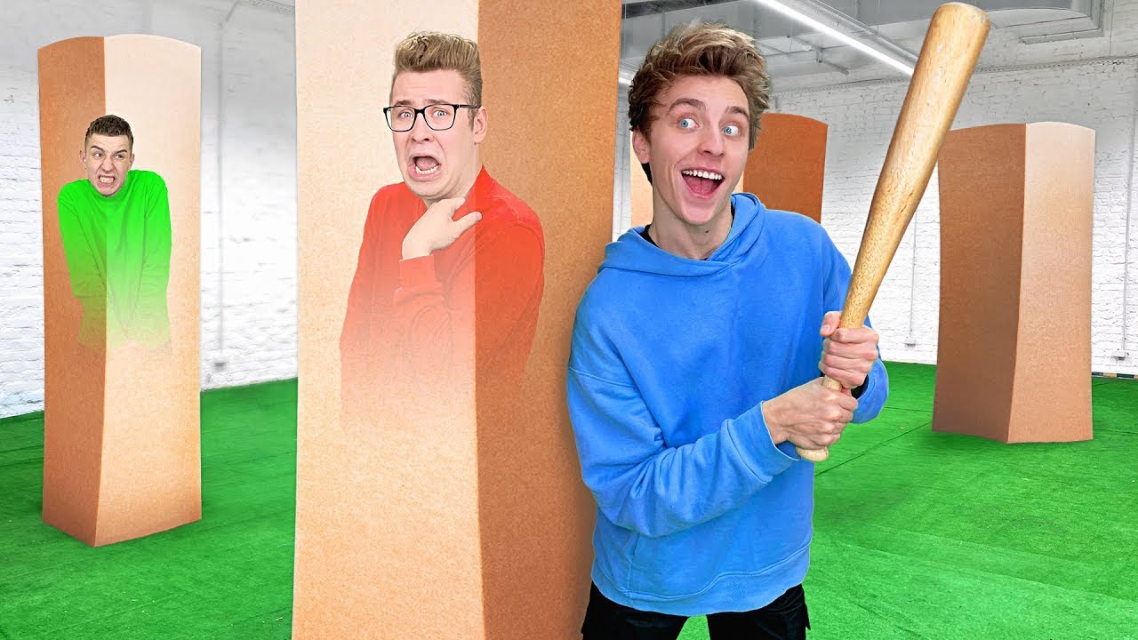 تحدي أكبر غميضة بالصناديق !