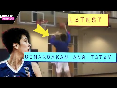 KAI SOTTO | Bumibilis Na Ang Galaw | Dunk Kasama Ang Tatay !