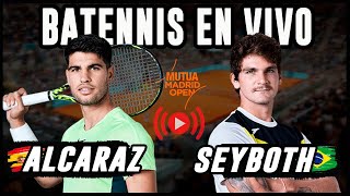 🔴 Carlos Alcaraz vs Thiago Seyboth Wild - Masters 1000 de Madrid - Reacción en vivo