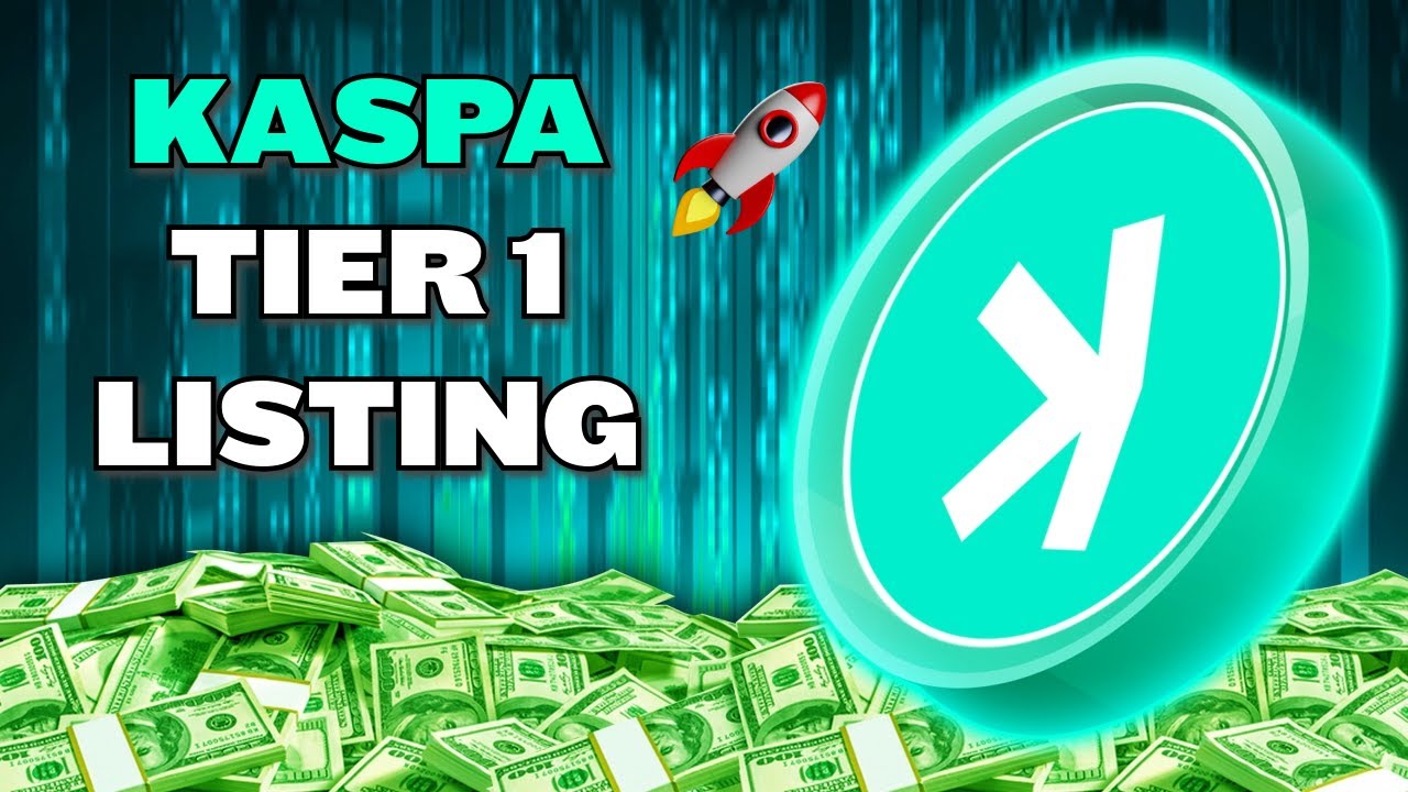 Kaspa Will Get a New Tier 1 Listing Soon - YouTube