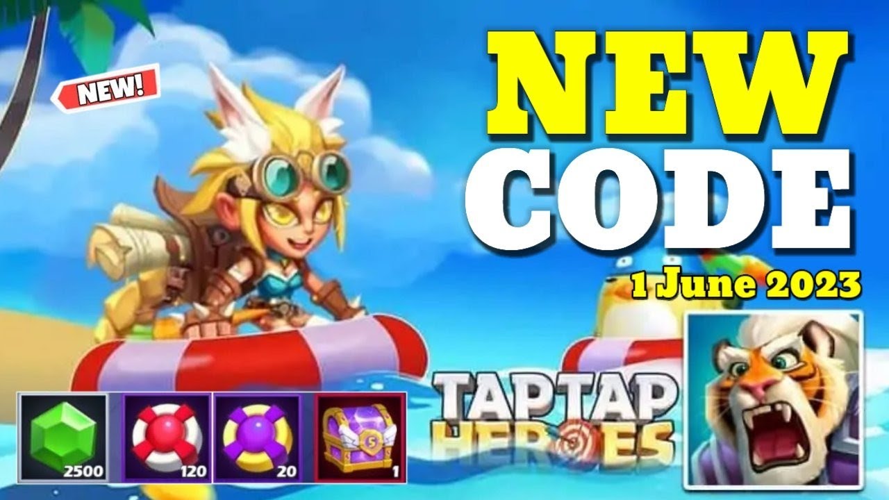 New* Tap Tap Heroes Gift Code June 2023 || Tap Tap Heroes Codes - Youtube