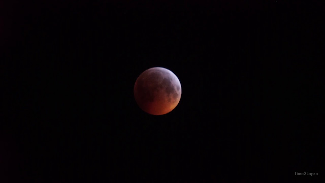 Lunar Eclipse 2019 Time Lapse - YouTube