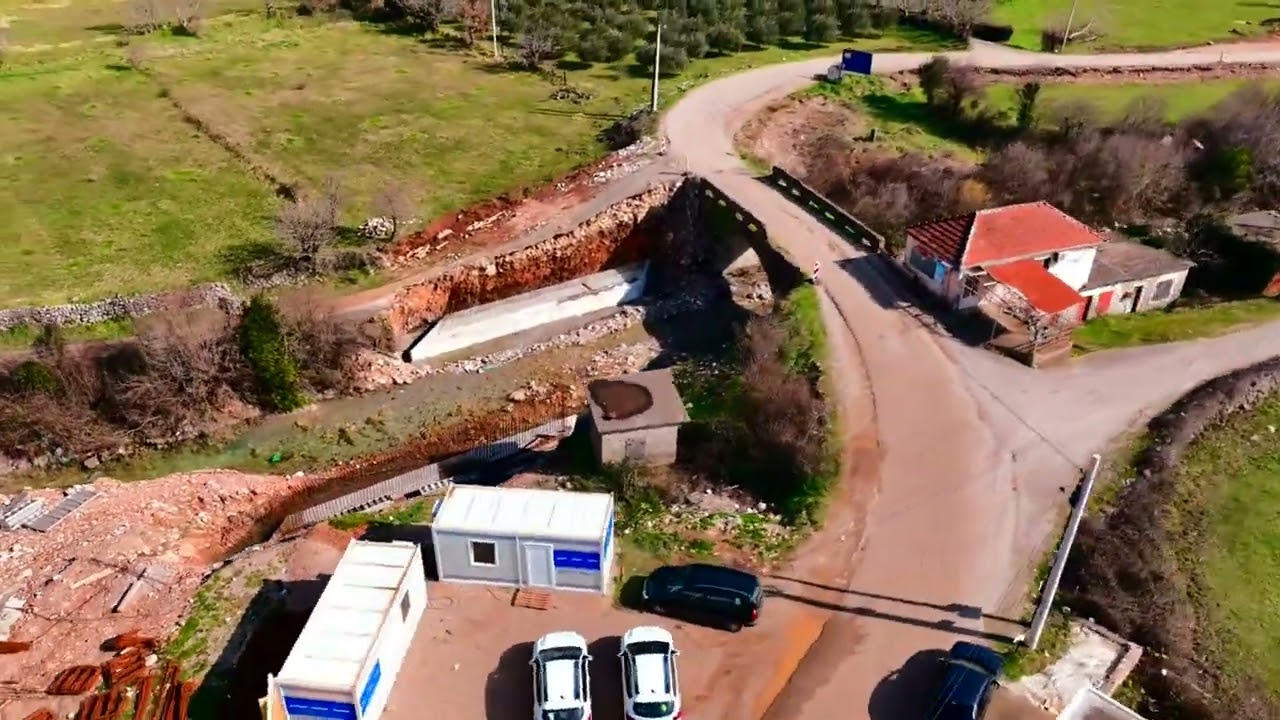 Rekonstrukcija regionalnog puta Bar - Kamenički most - Krute. Februar 2025