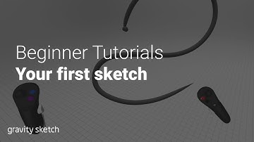 Your first sketch in Gravity Sketch