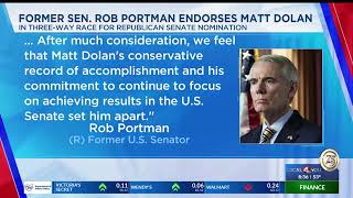 Rob Portman Endorses Matt Dolan For Us Senate Wcmh Tv 39