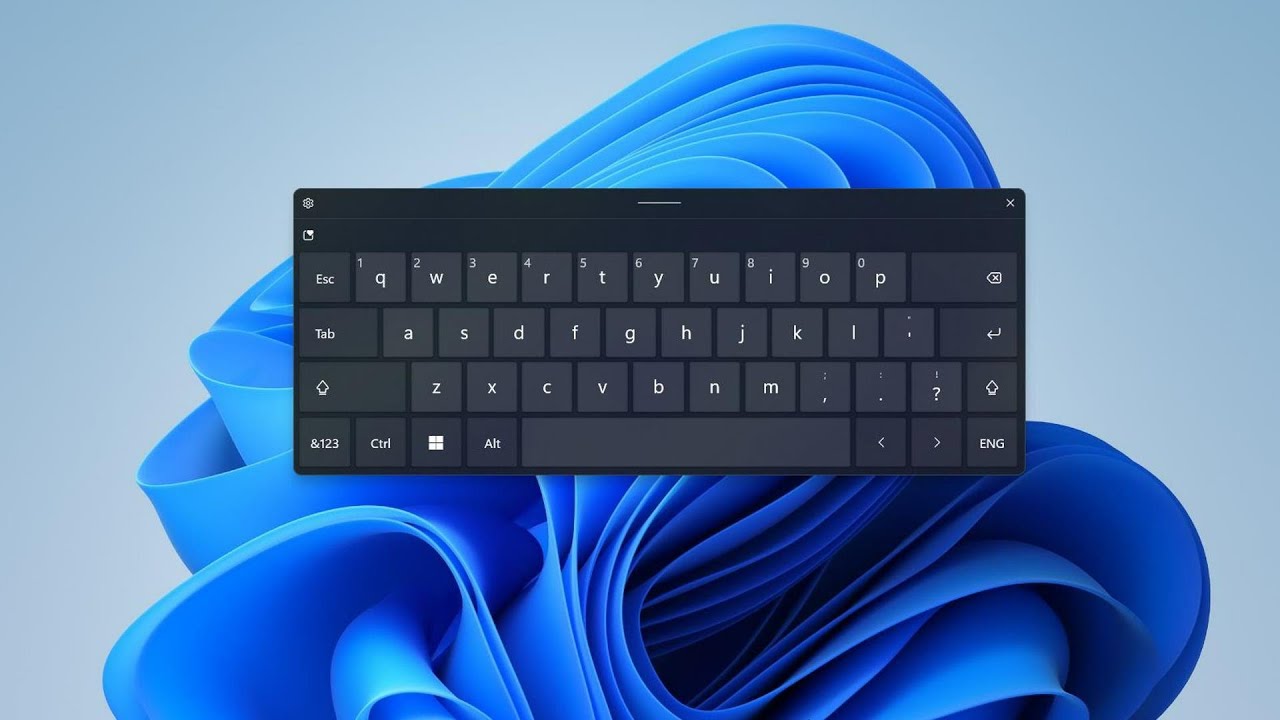 How to enable/disable the on-screen touch keyboard on Windows 11 - YouTube