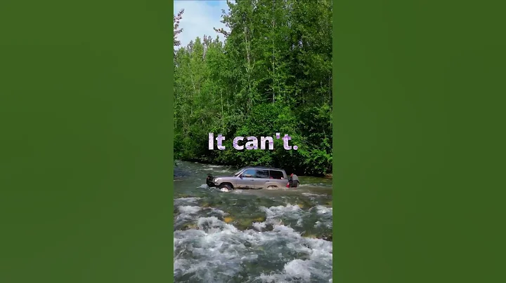 Subaru vs Toyota? No comparison offroad. #subaru #outback #toyota #landcruiser #4x4 #offroad #alaska