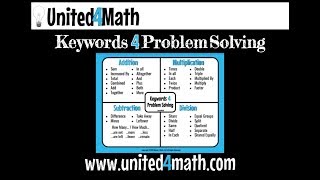 United 4 Math: Keywords for Problem Solving