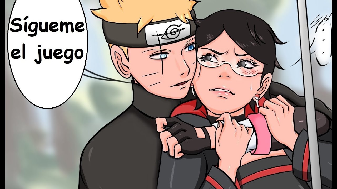 Boruto y Sarada se reencuentran - La historia Borusara