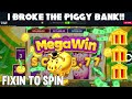 I broke the piggy bank  piggie and the bank  chumba casino