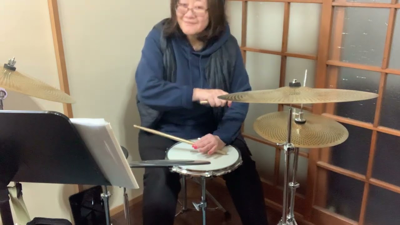 声楽家がドラムを始めて1年と、189日目！（554）【未編集版】2026/1/4