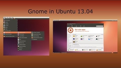 Gnome Desktop on Ubuntu 13.04 with Unity | How to | Unity to Gnome | Linux