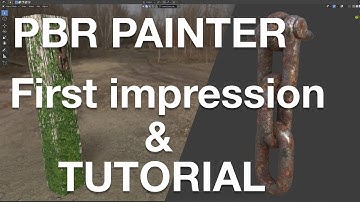 PBR Painter for Blender (first try and review/tutorial)