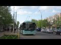 Чернигов троллейбус "Барвинок" на маршруте №4