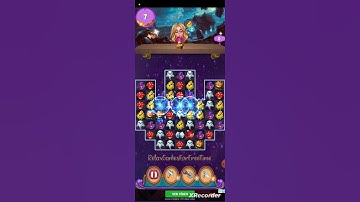 Halloween Witch Match 3 - Level 3 gameplay match 3 puzzle game #walkthrough #match3game