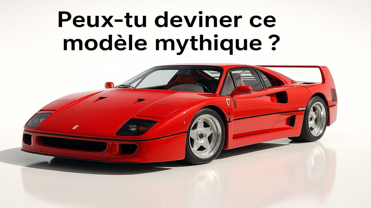 Peux-tu Deviner Ces Voitures Légendaires En 5 Secondes?