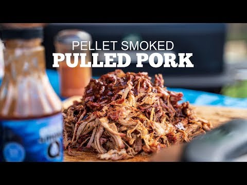 Pellet Smoked Pulled Pork