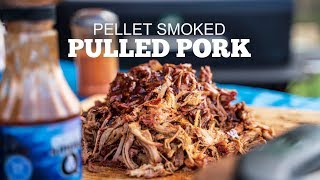 Pellet Smoked Pulled Pork