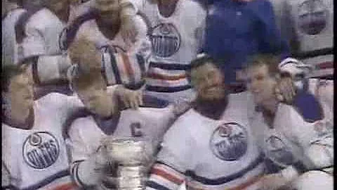 Wayne Gretzky's Last  Stanley Cup WIN !!!