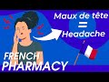 Learn french at ease ii in a pharmacy ii french  english subtitles