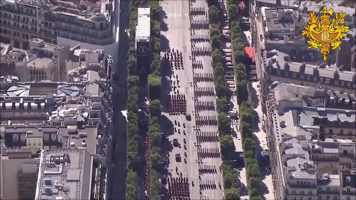 Tribute to the French Armed Forces with french Mar...