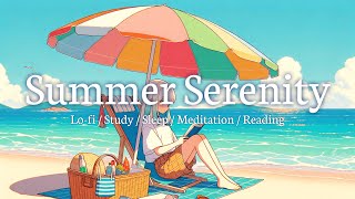 Summer Serenity: Lo-Fi Chill & Beach Vibes | Relaxing Synth & Piano Mix