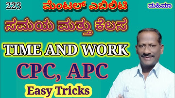 Time and Work Mental ability questions solved with simple tricks