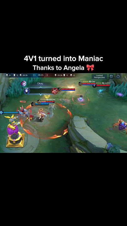 4v1 turned into Maniac 😈. #mobalegends5v5 #moba5v5English #moba5v5pippin #shorts
