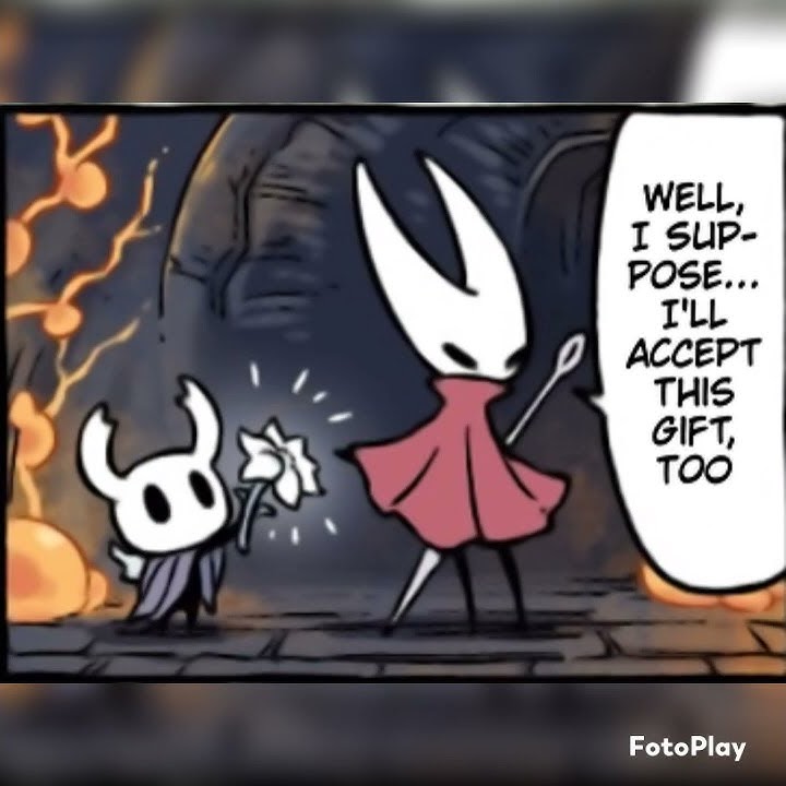 Flowers for everyone! |Hollow Knight short comic