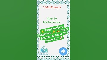 👉Solve Class 10 Maths in a Flash! ⏱ | Real Numbers Exercise 1.1 Q.2"#shorts #trending #shortsfeed