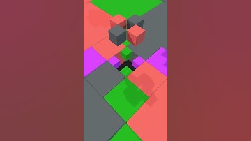 Rolling Colorful Cubes Funny