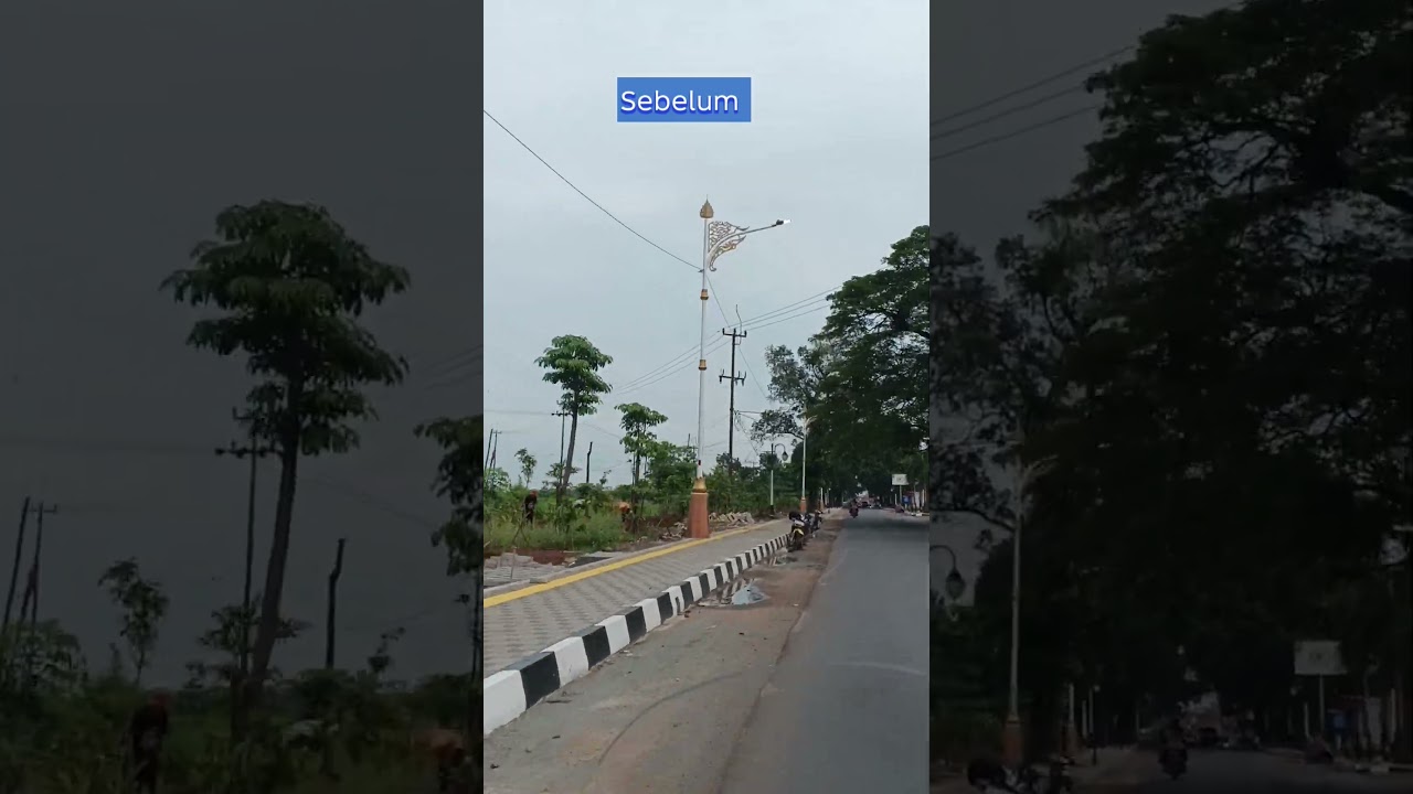 Infrastruktur jalan sebelum sesudah dipoles #kdm #dedimulyadi #infrastruktur #jalan