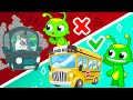 Las ruedas del autobús | Canciones infantiles en español con Groovy el Marciano & Phoebe