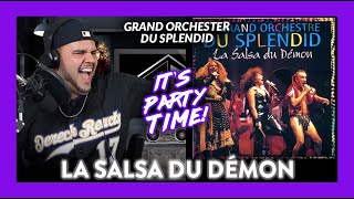 First Time Reaction Le Grand Orchester du Splendid La Salsa du Démon (WOW!) | Dereck Reacts