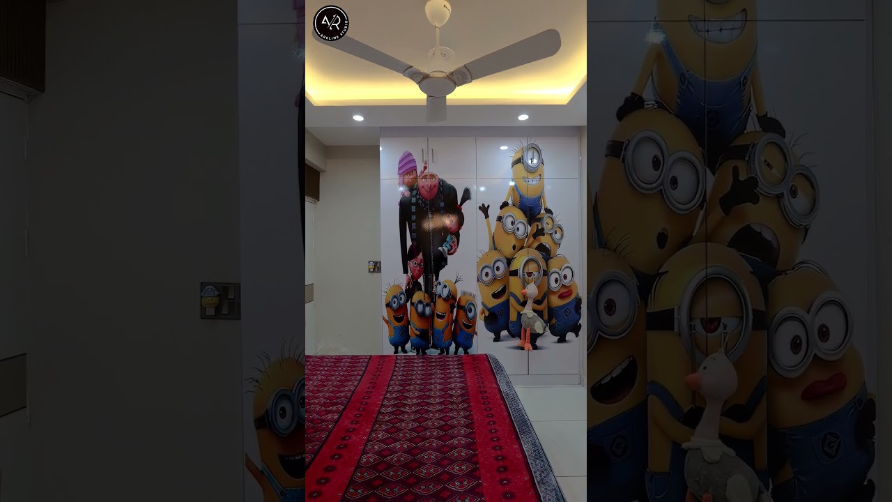 Girls Kids Room Interior Design | Simple, Functional & Beautiful Room Ideas 