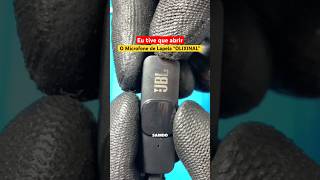 MICROFONE DE LAPELA PAROU DE FUNCIONAR #microfonedelapela #repair #tecnologia #entretenimento